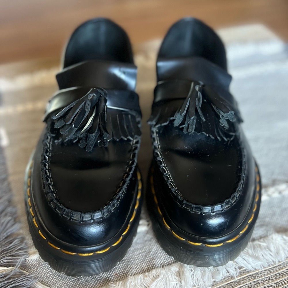 Dr. Martens Vegan Adrian Loafers – Size 9 Women / 10 Men (Excellent Condition)